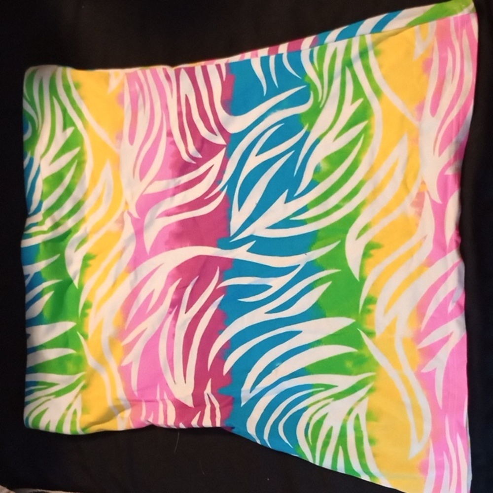 Rainbow tube top
